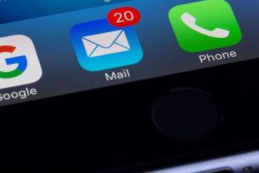 email sur smartphone