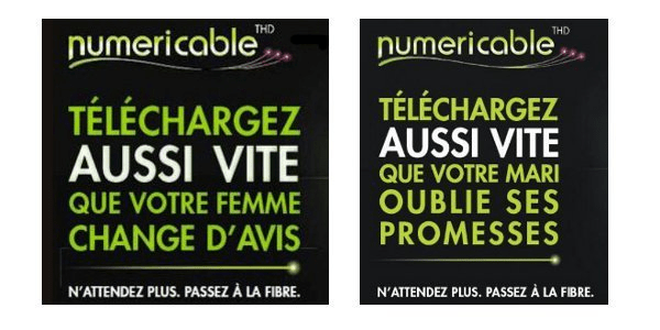 Campagnes de Numericable