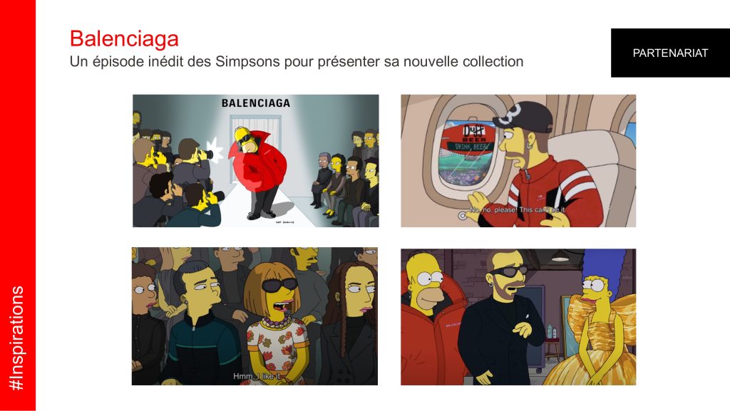 balenciaga et les simpsons