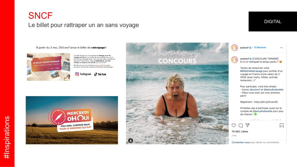 campagne "un billet de rattrapage" SNCF