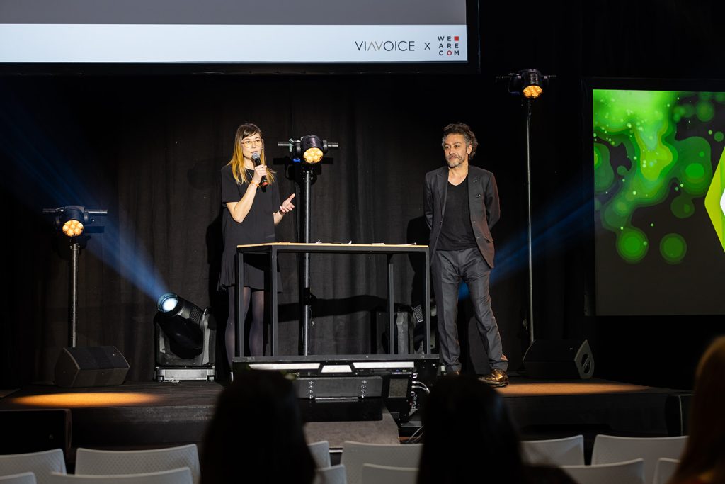 Photographe : Alexis Delespierre
Intervention de We Are COM et ViaVoice au cours du festival Com' en Or Day.