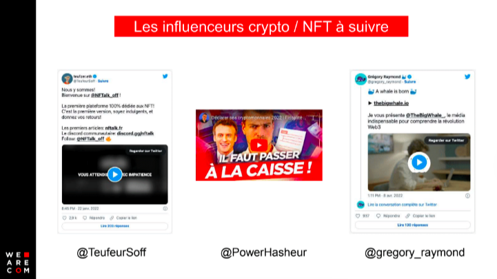 les influenceurs a suivre
