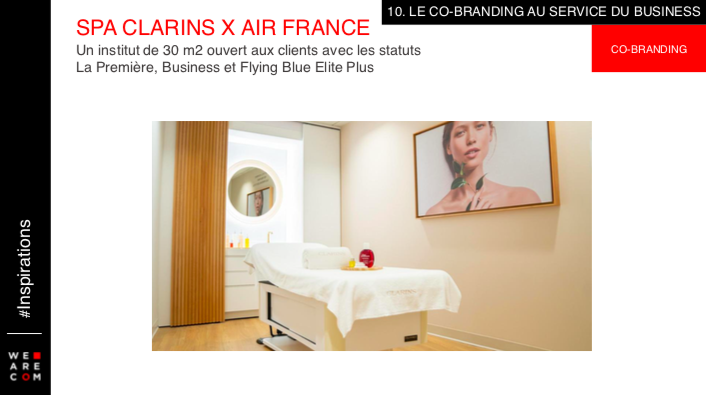 Clarins x Air France