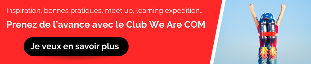 Bannière pour découvrir le club We Are COM