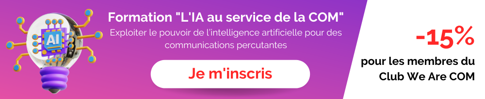 formation we are com : intelligence artificielle