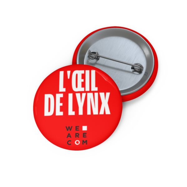 Oeil de Lynx - Badge We Are COM