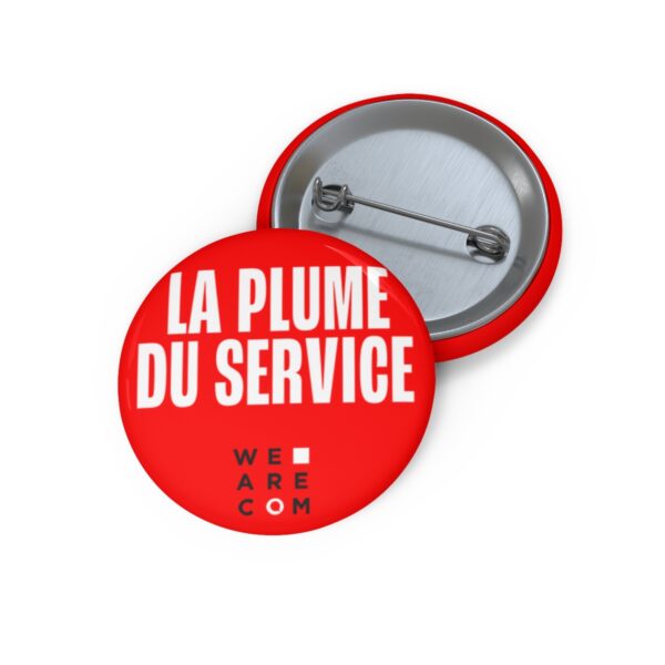 La plume du service - Badge We Are COM