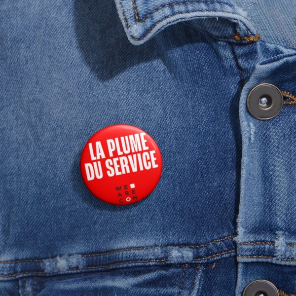 La plume du service - Badge We Are COM – Image 2