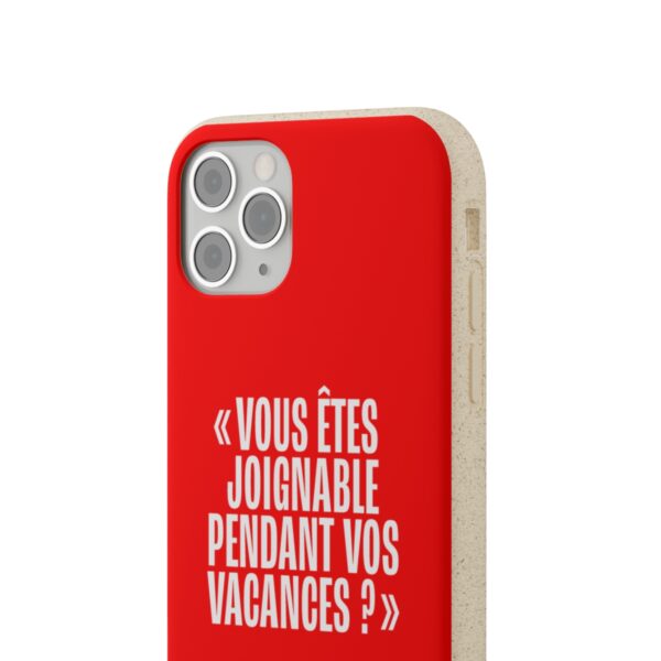 Vous êtes joignable pendant vos vacances ? - Coque iPhone – Image 35