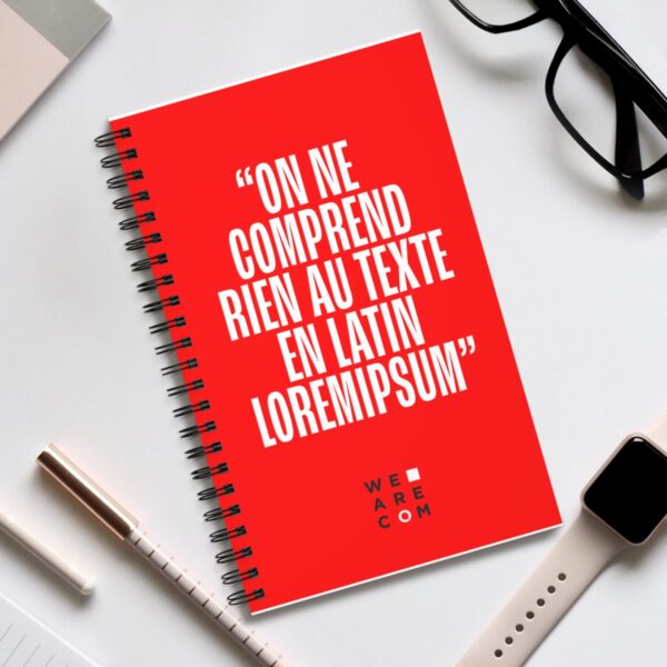Carnet à spirale 160 pages - "Lorem ipsum" – Image 5