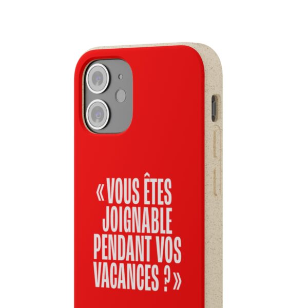 Vous êtes joignable pendant vos vacances ? - Coque iPhone – Image 20