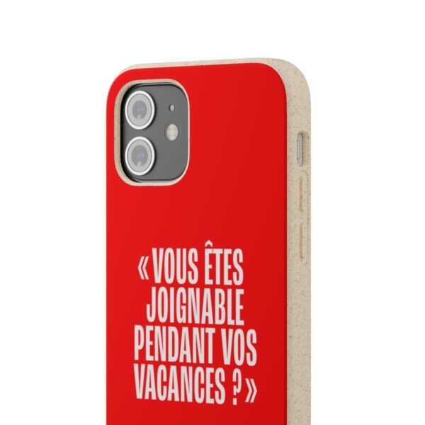Vous êtes joignable pendant vos vacances ? - Coque iPhone – Image 15