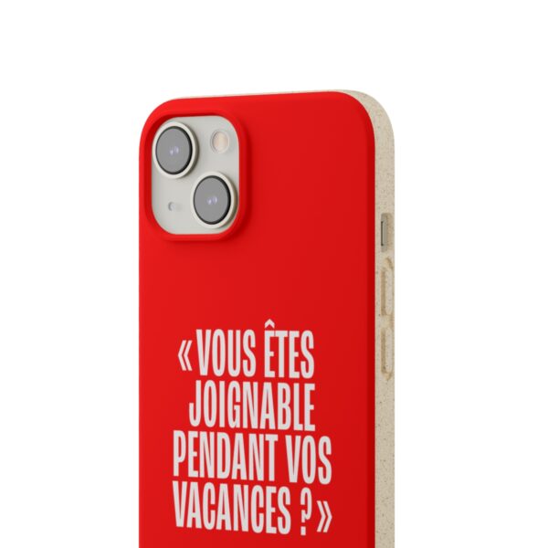 Vous êtes joignable pendant vos vacances ? - Coque iPhone – Image 40