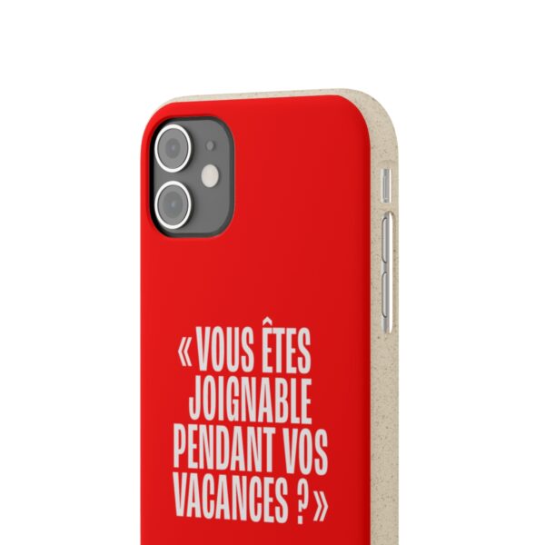 Vous êtes joignable pendant vos vacances ? - Coque iPhone – Image 30