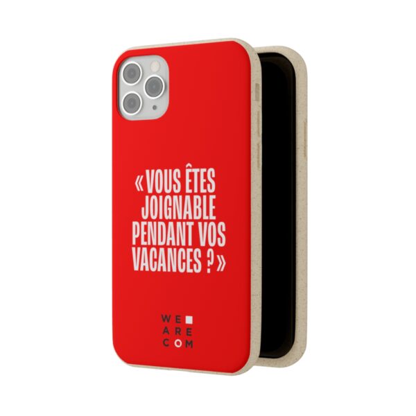 Vous êtes joignable pendant vos vacances ? - Coque iPhone – Image 2