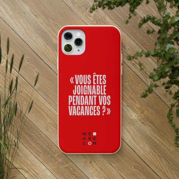 Vous êtes joignable pendant vos vacances ? - Coque iPhone – Image 3