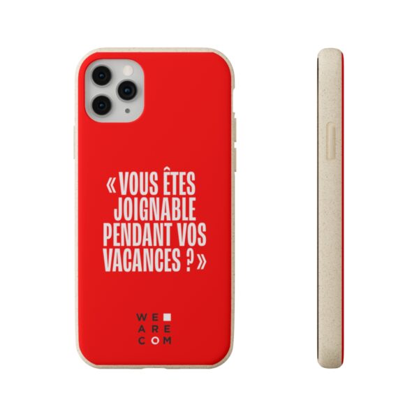Vous êtes joignable pendant vos vacances ? - Coque iPhone