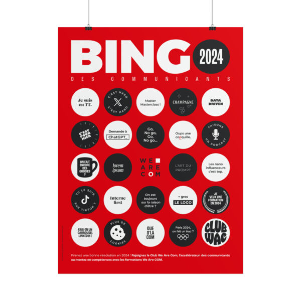Le Bingo des Communicants 2024 – Image 7