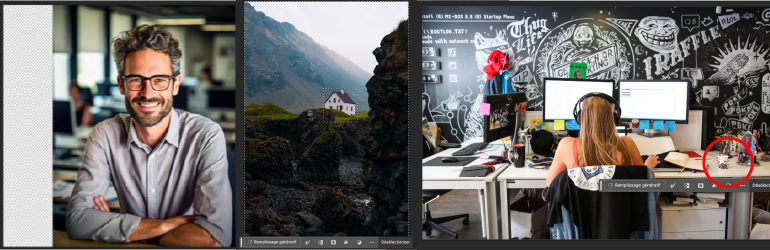 Exemples d'utilisation de l'IA FireFly Adobe