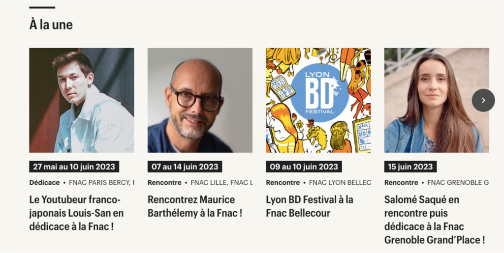 communication glocale - FNAC