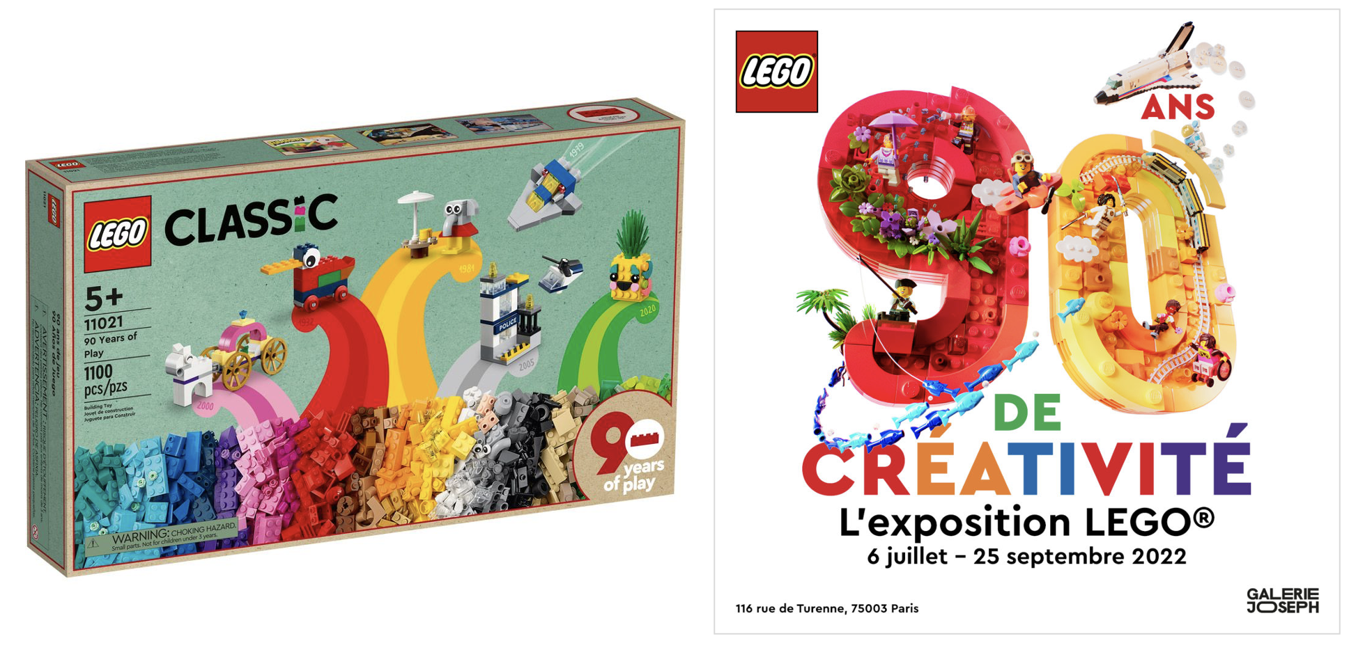 LEGO anniversaire