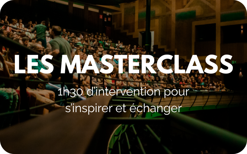 Les masterclass de We Are COM