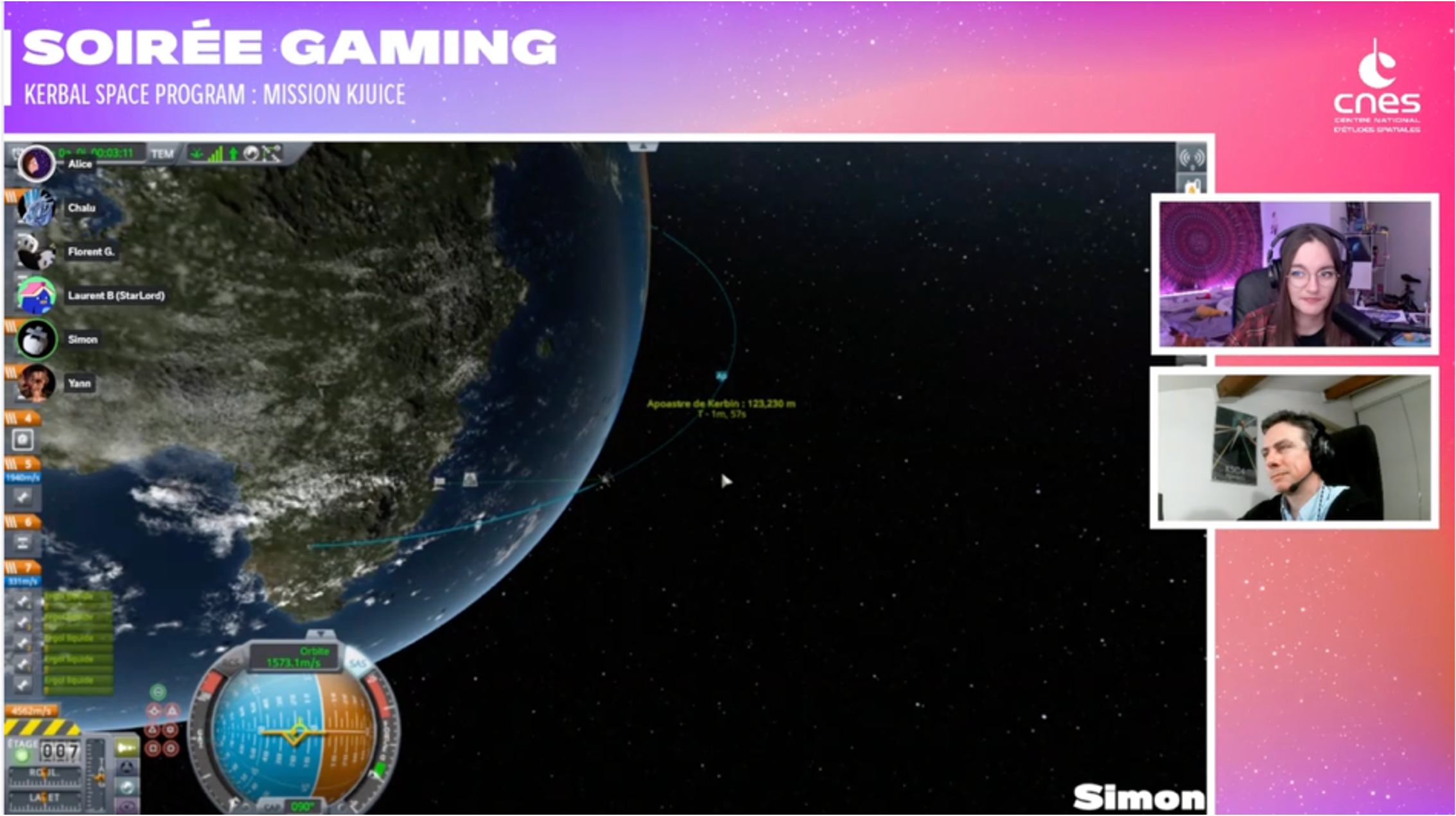CNES on Twitch