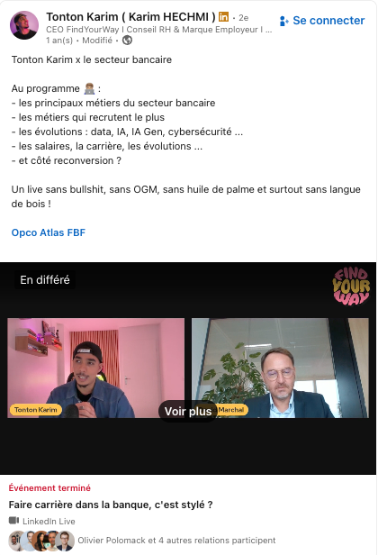 Post Linkedin influence FBF