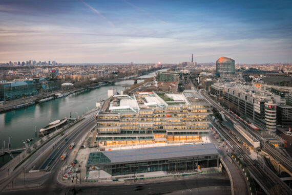 Vue Issy-les-Moulineaux et Boulogne