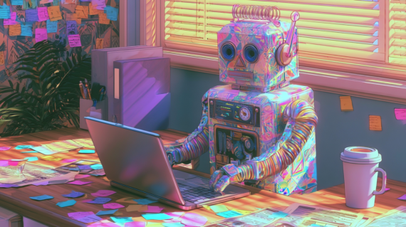 Robot communicante utilisant Claude avec des skills personnalisés sur son ordinateur