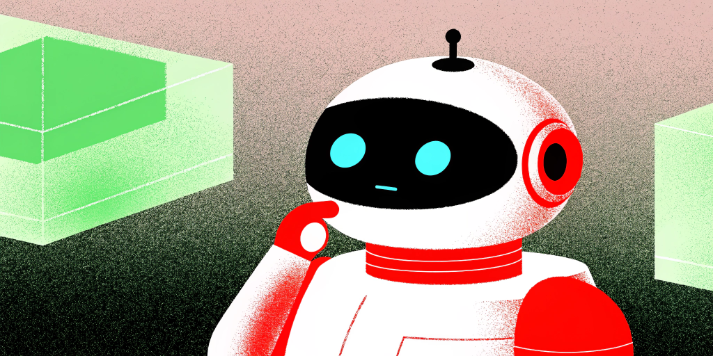 robot pensif