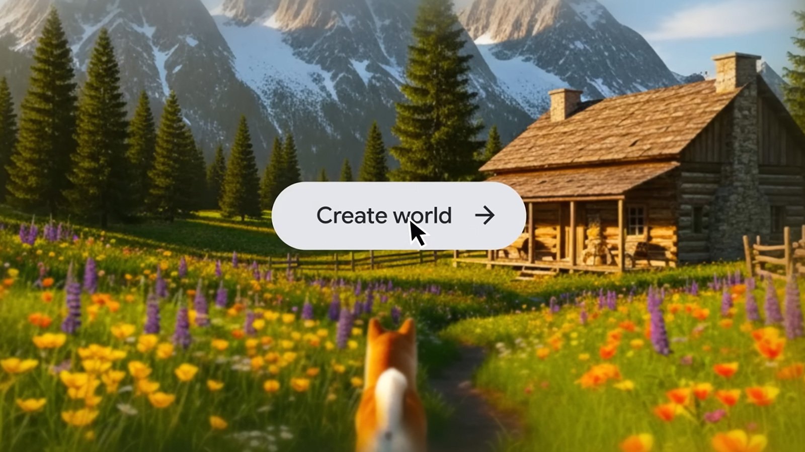 Project Genie de Google, une démonstration du modèle Genie 3 capable de générer des environnements interactifs à partir de simples instructions.
